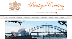 Desktop Screenshot of boutiquecruising.com